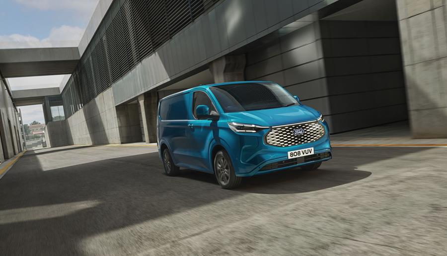 Presentatie Ford E-Transit Custom: bestverkochte bestelwagen onder stroom
