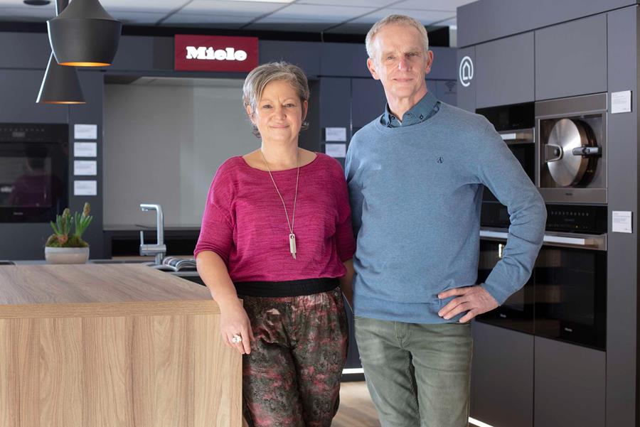 Marleen Dossche en Peter Bingé