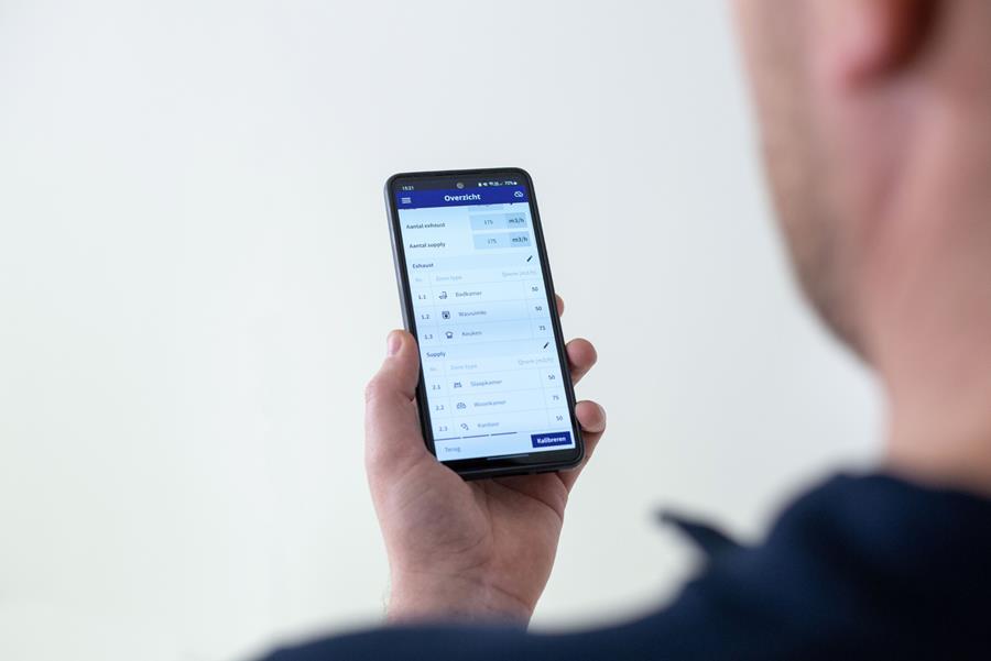 app renson ventilatie
