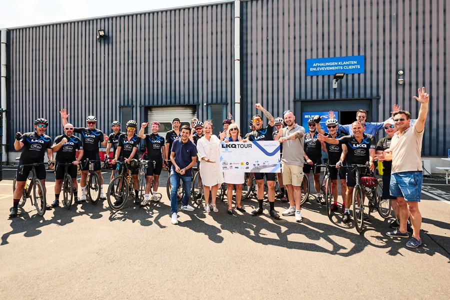Derde editie LKQTour brengt 27.640 euro op voor Make-A-Wish