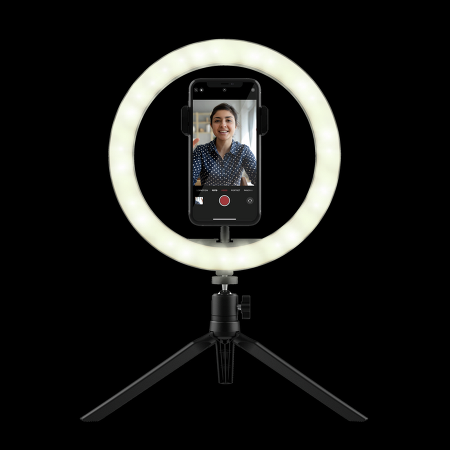 trust 10 inch ringlamp