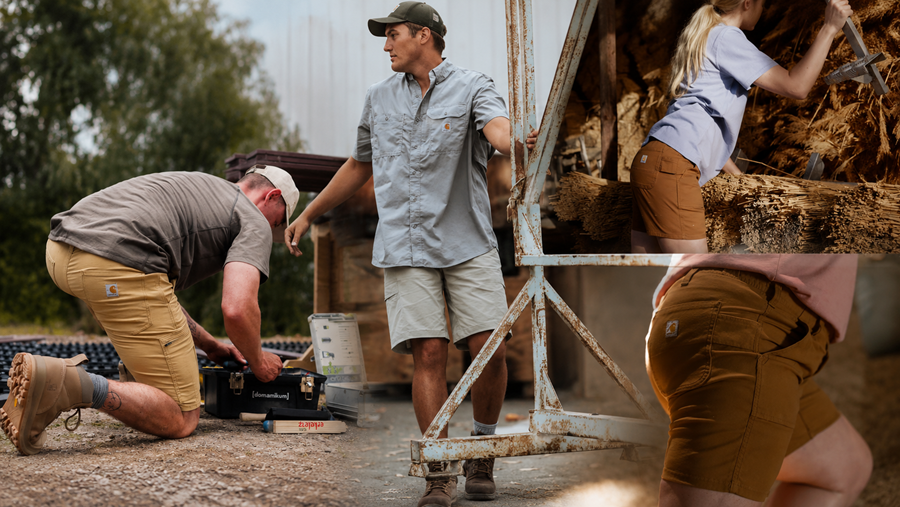 Carhartt werkbroeken zomer